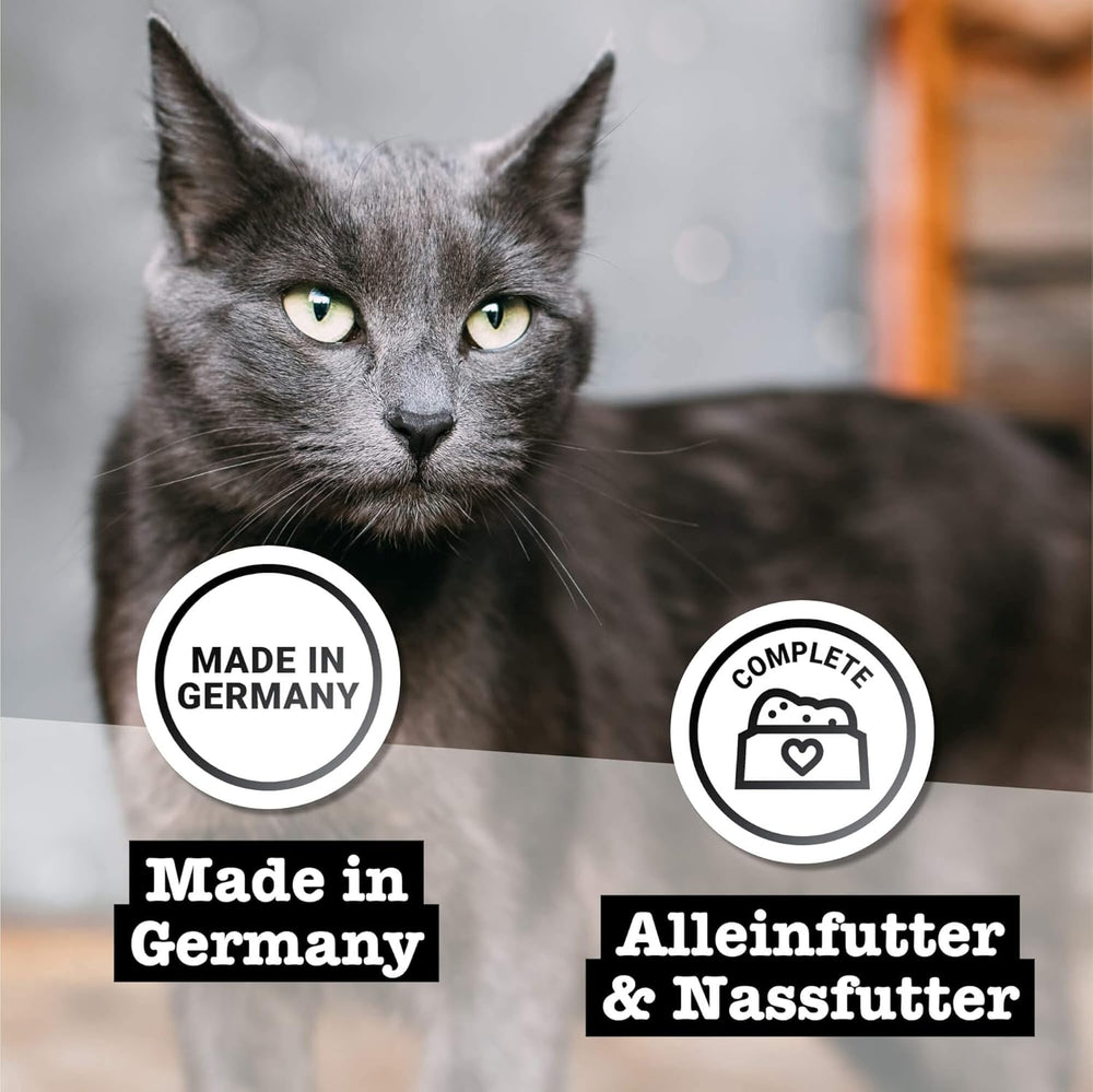 Hrană umedă pentru pisici Catz Finefood Purrrr Sheep Monoprotein nr. 113, pentru pisici cu digestie sensibilă, conținut de carne de 70%, 16 pliculețe a câte 85 g