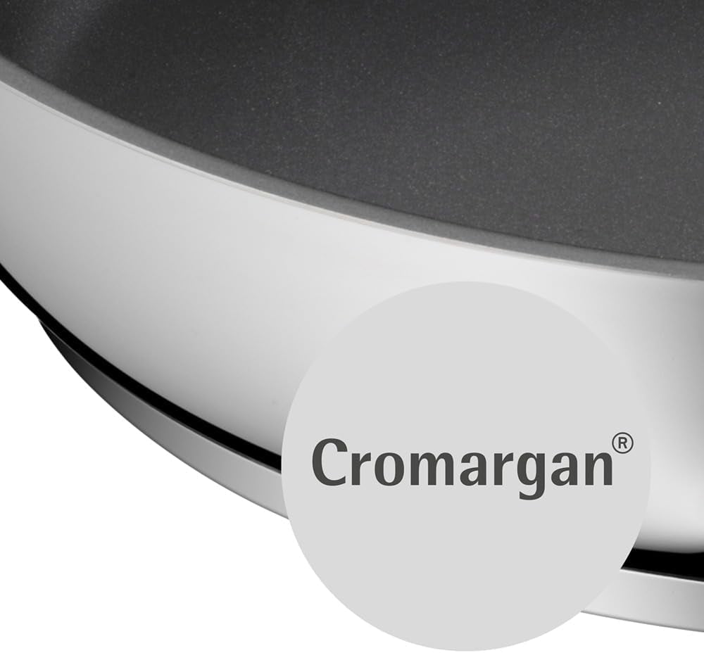 WMF Devil, induzione, acciaio inox rivestito in Cromargan, manico in plastica Pentole e Padelle Naty Shop