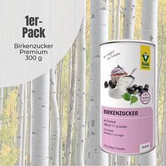 Raab Vitalfood Premium, Zucchero di betulla con dolcificante xilitolo, Vegano, Alternativa 1:1 allo zucchero, 300 grammi Dolcificanti Naty Shop
