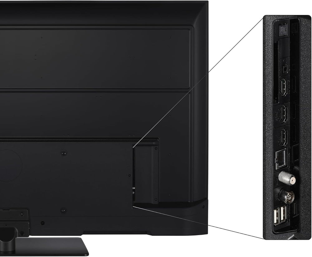 Televizor Panasonic Premium TV-50W85BEZ, seria W85B, 50 inch, televizor inteligent QLED 4K Ultra HD, 2025, 120 Hz, Fire TV, Dolby Vision și Atmos, mod Joc Extrem, Alexa, asistență Apple, Bluetooth, negru