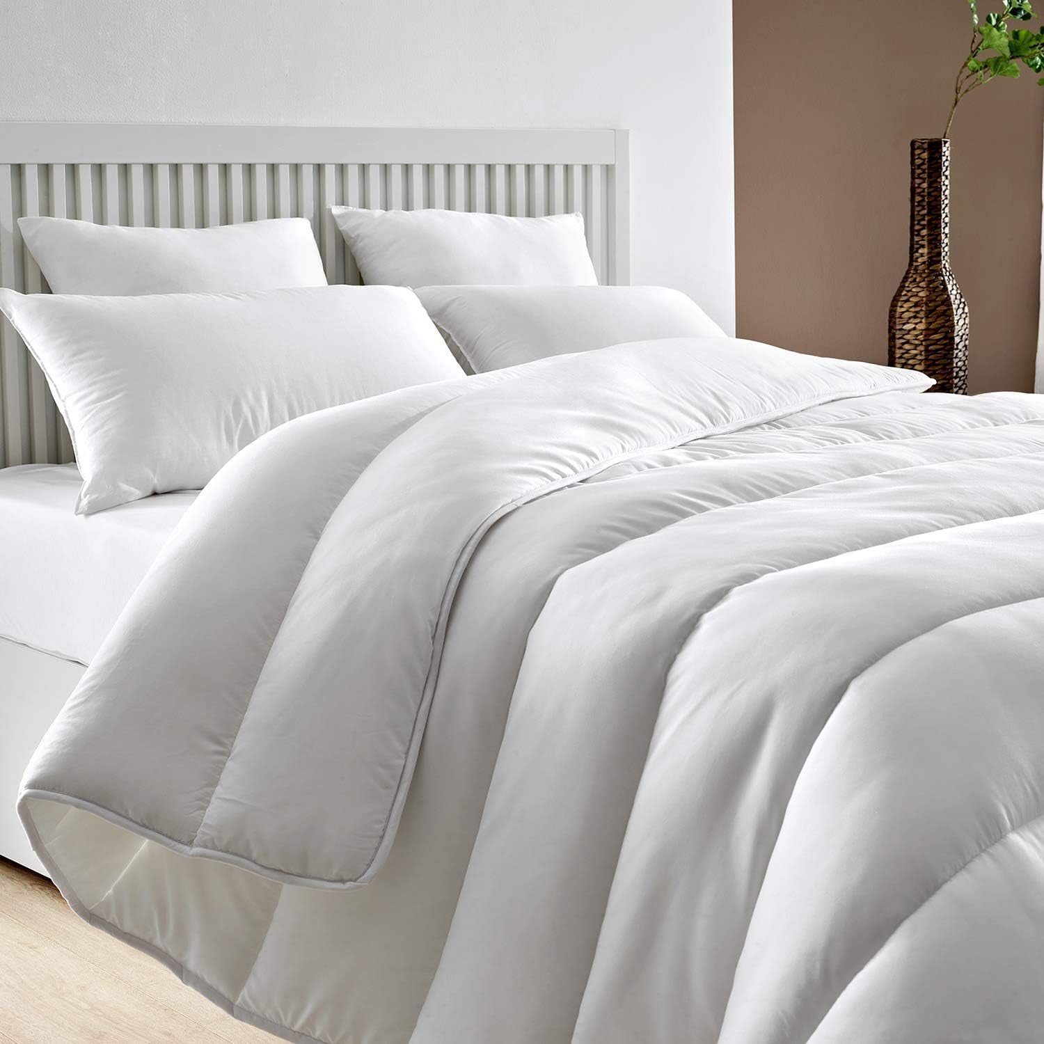 Pikolin Home - Piumino antiacaro 400 G, adatto per ambienti invernali e basse temperature, letto 200-240 X 280 Cm. Trapunte e trapunte Naty Shop