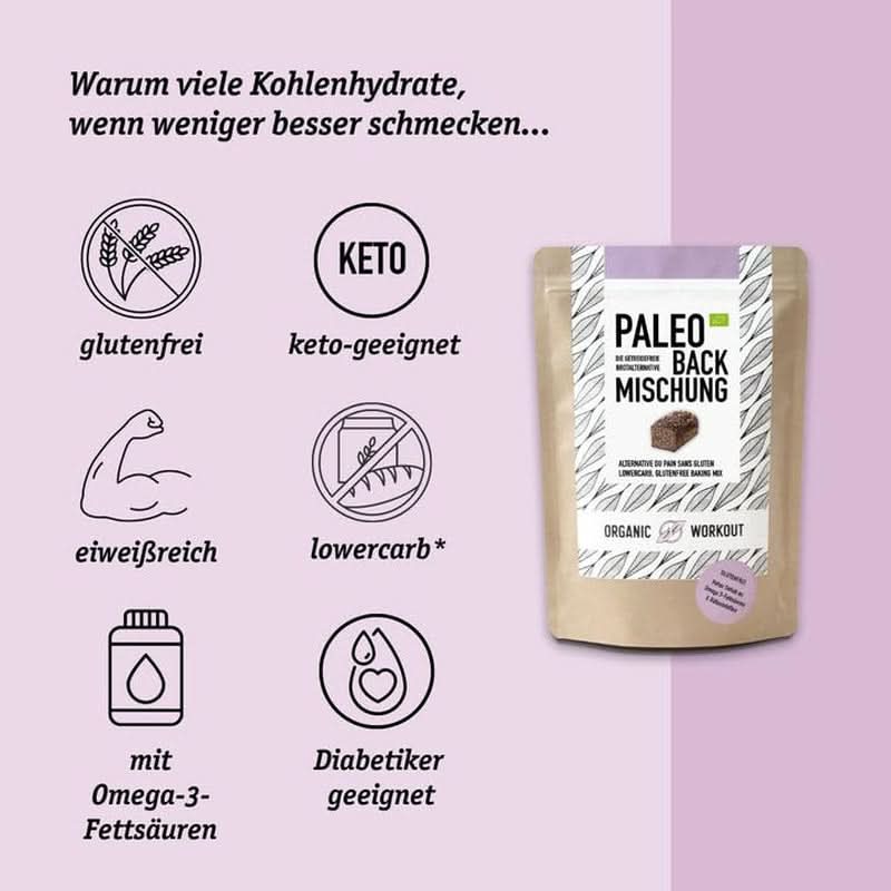 PALEO-BACKMIX, Organic, Pâine fără gluten Bucatarie Naty Shop