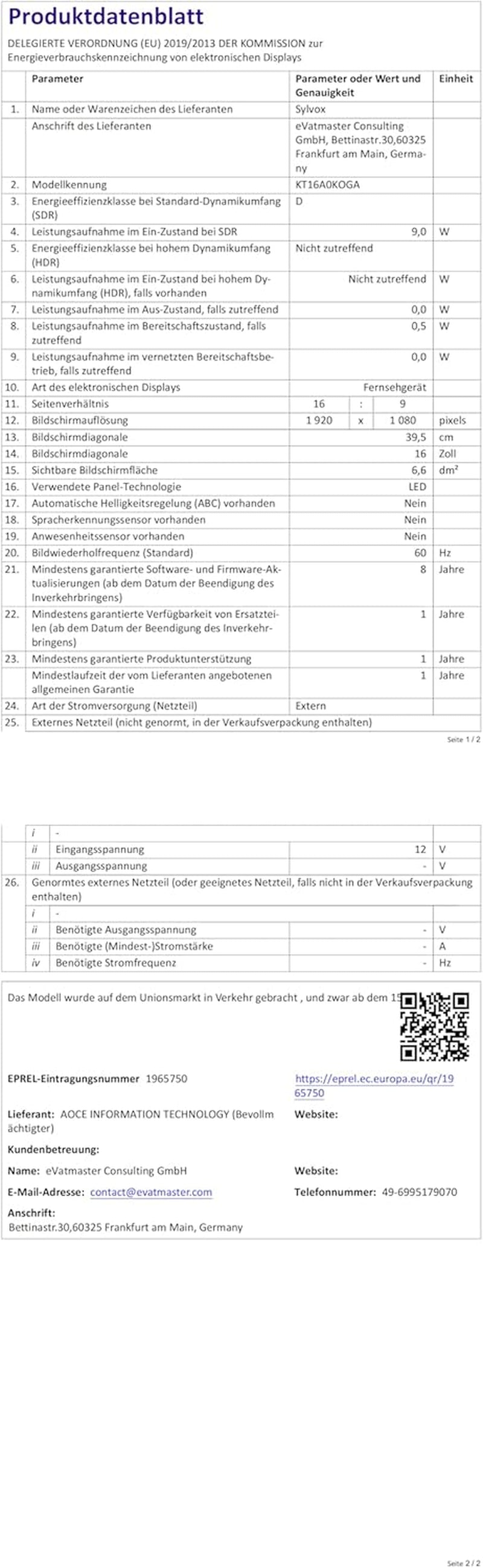 SYLVOX Televizor de bucătărie de 15,6 inci, televizor pliabil pentru bucătărie cu pivotare, suport Google TV WiFi Bluetooth, Smart TV 1080P pentru bucătărie, dormitor, autorulotă, iaht (argintiu)