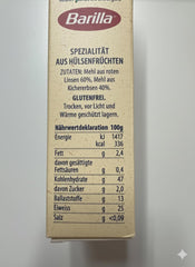 Barilla Risoni ai legumi - lenticchie rosse e ceci, 1 conf. (1 x 300g)