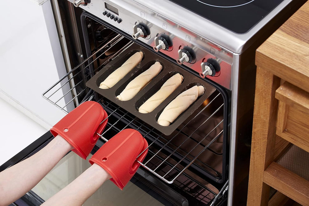 Lékué-Brotbackset, silicone, marrone, 30 x 25 x 15 cm (3000085SURM017)