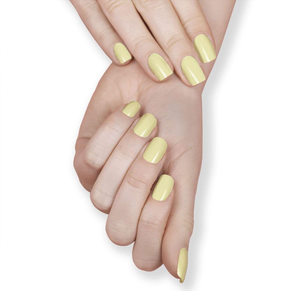 Smalto per unghie ANNY - Smalto per unghie colorato di alta qualità a lunga durata, resistente alle scheggiature e ad asciugatura rapida, colore: Lemon Talk - 15 ml
