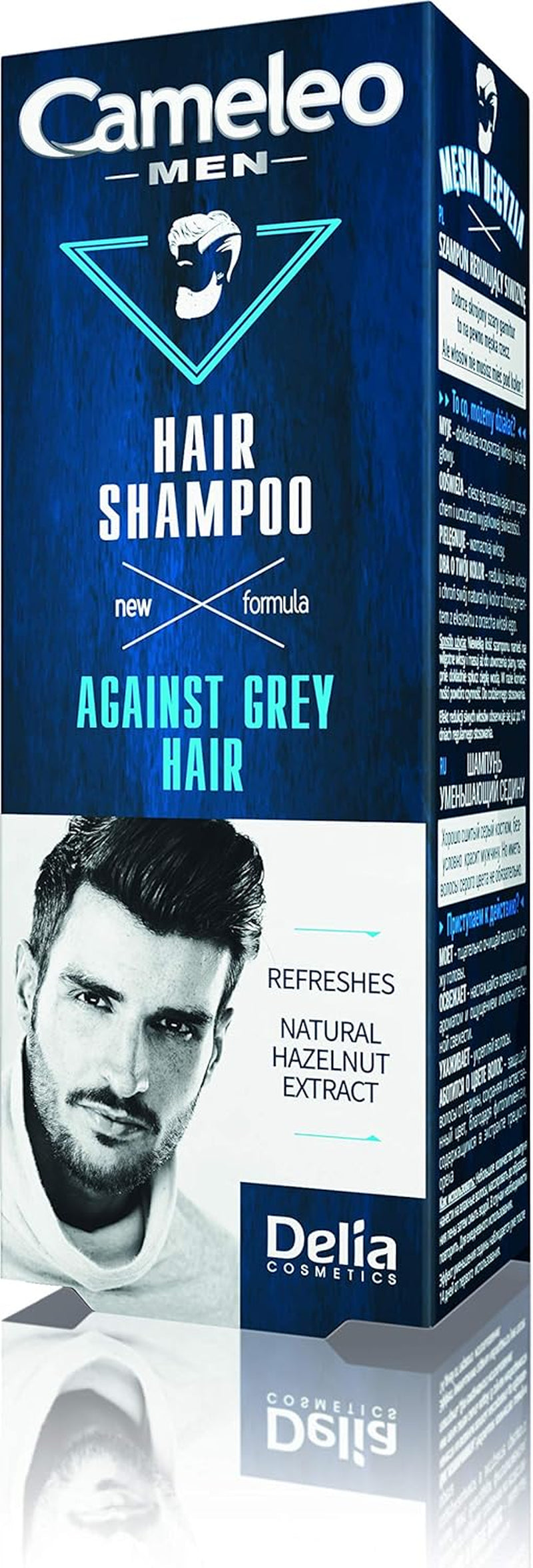 Cameleo Men - Hair Wash pentru bărbați împotriva căderii părului, 150 ml Ingrijire par Naty Shop