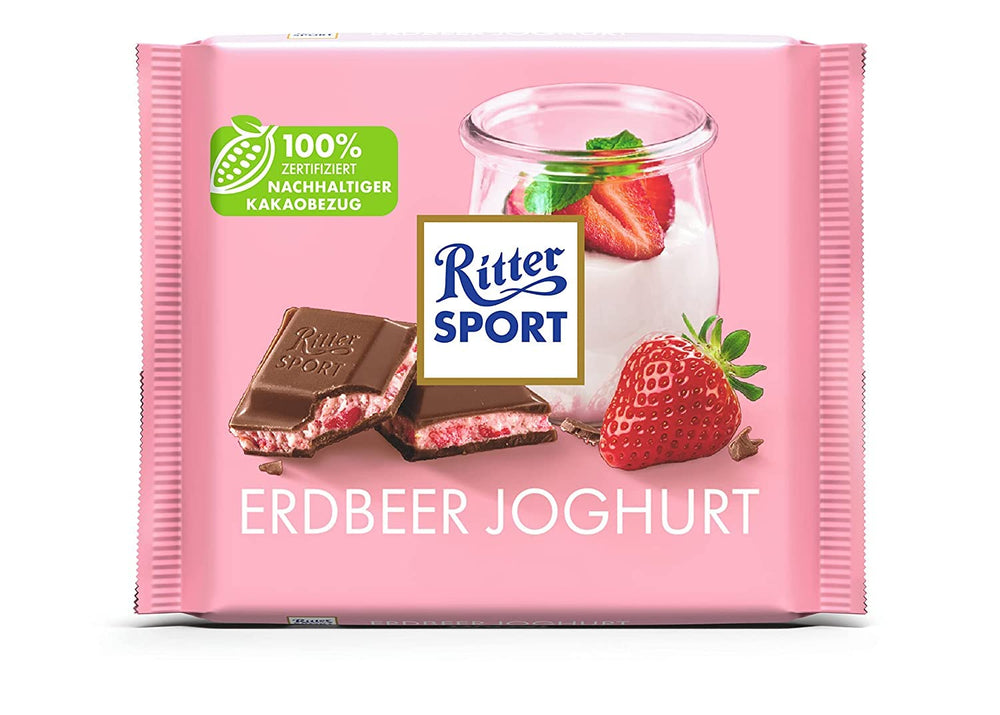 Ritter Sport 250g Cioccolato al latte alpino, Il miglior cioccolato al latte intero dal gusto cremoso, Cioccolato classico da condividere con gli amici, 11 barrette x 250g