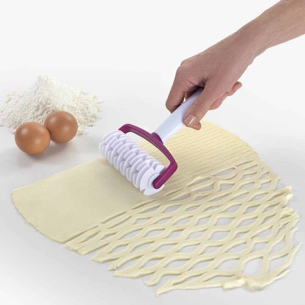 Metaltex Teigrolle, 18x7cm, Bianco