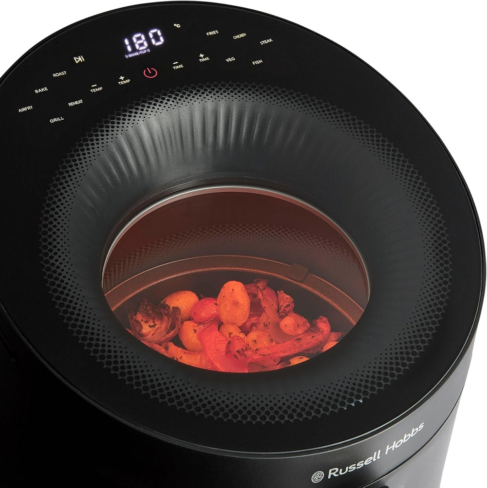 Russell Hobbs Airfryer, 5 litri, 10 programmi, finestra di visualizzazione Naty Shop Appliances