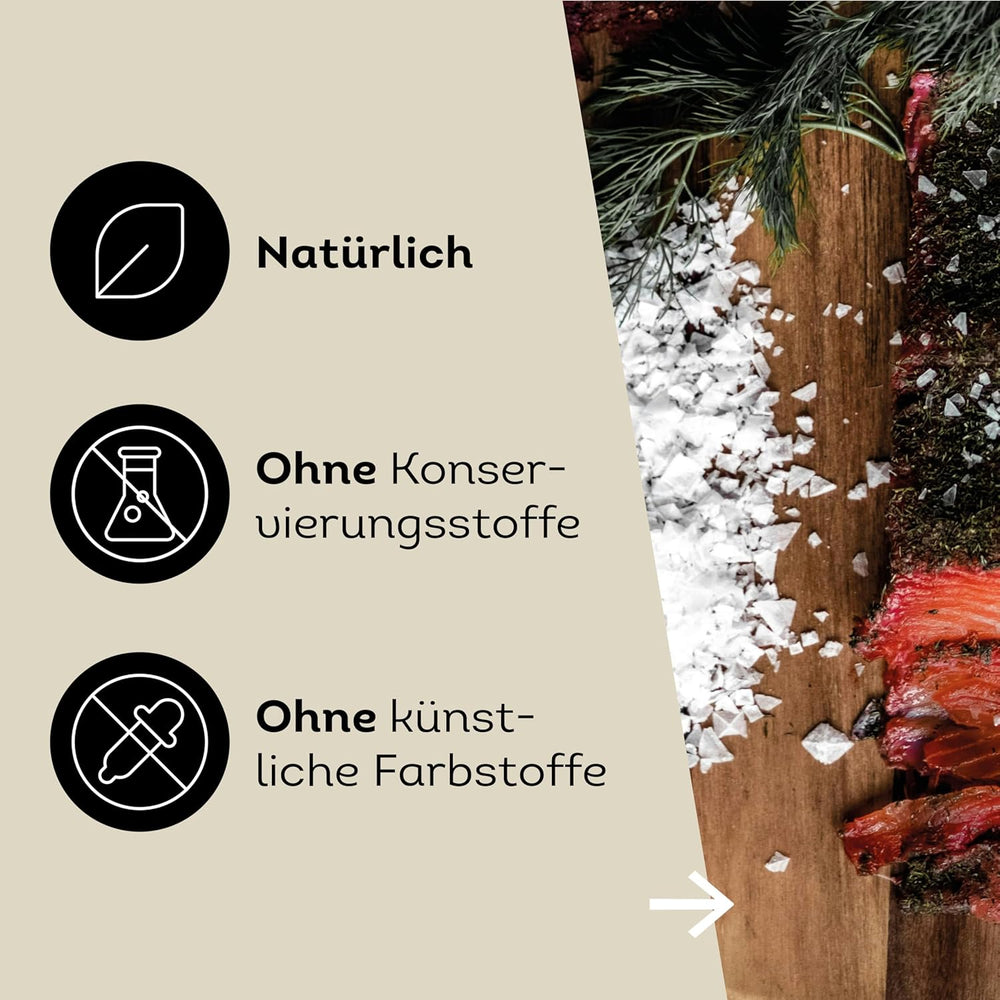 Küper Selection Meersalz - 1000g Sale grosso per condire e affinare - ohne Zusätze oder chemische Nachbehandlung