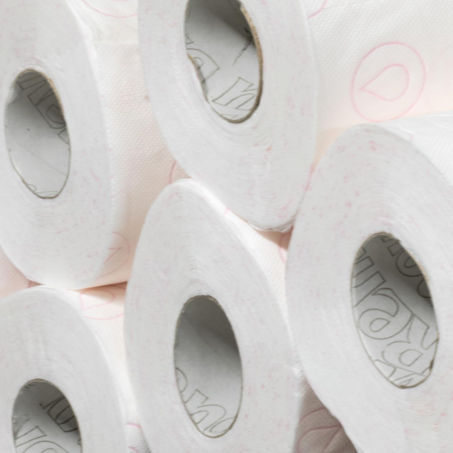 Hârtie igienică Renova 4 straturi albă decorată parfumată - 12 role rolă Blanco Decorado Perfumado