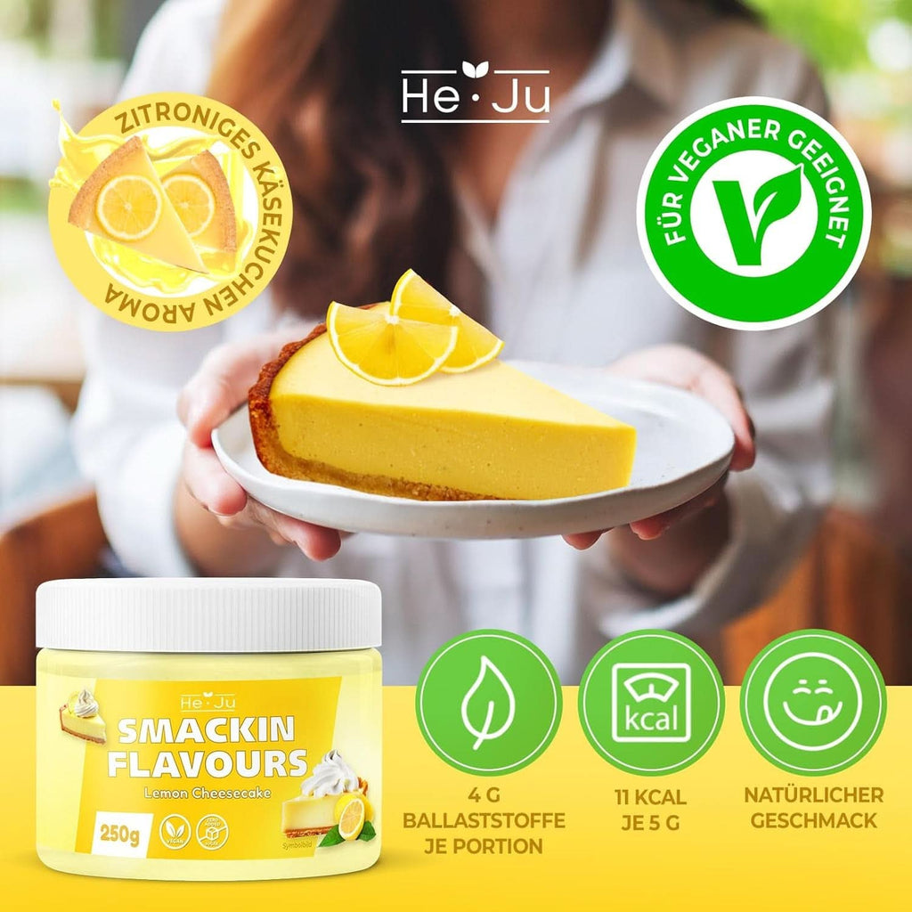 He-Ju Pudră aromatizantă Lemon Cheesecake, 250 grame Arome Naty Shop