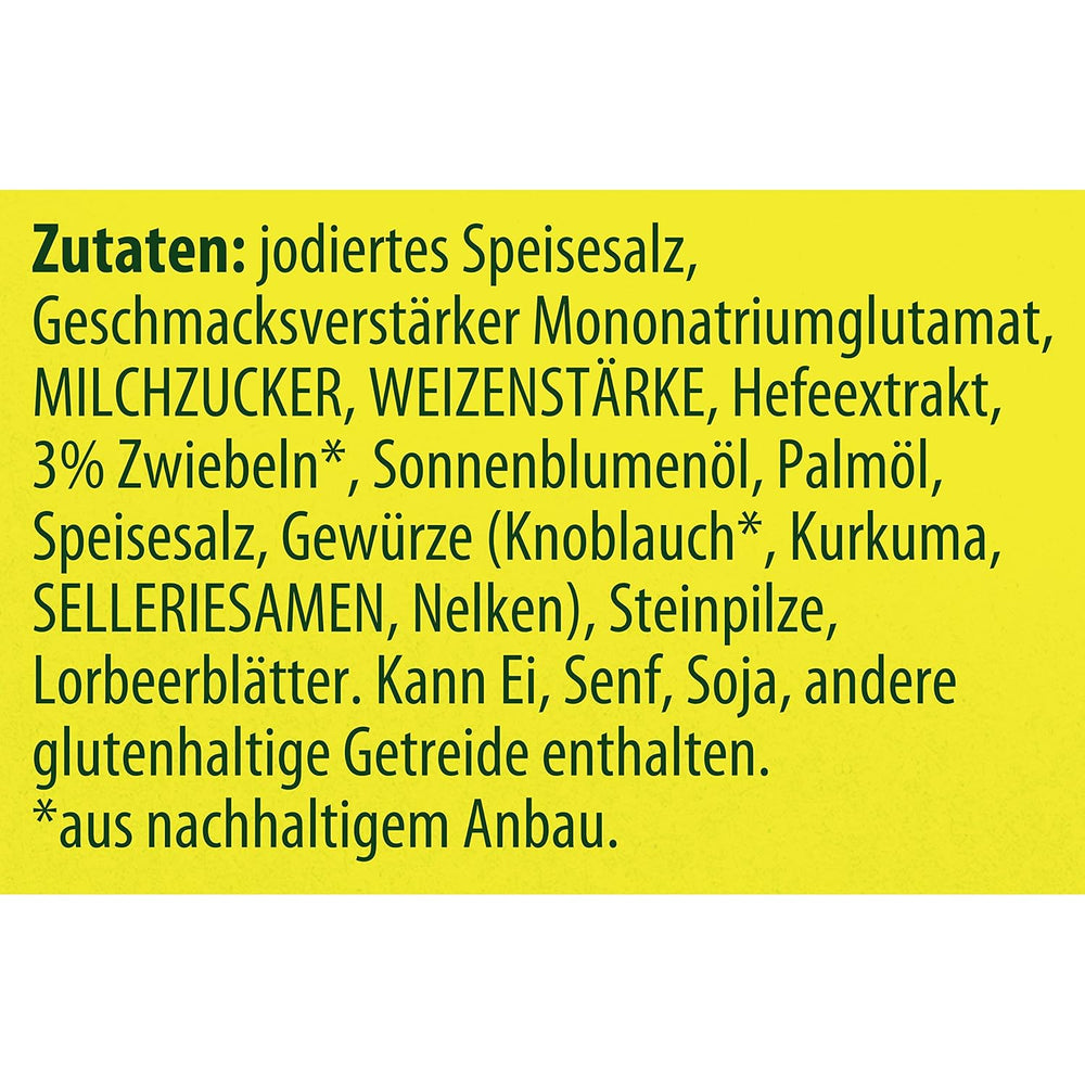 Knorr Würzmittel Nachfüllpackung Aromat Gewürzmischung zum Verfeinern von Speisen für schnelle Gerichte 100 g 1 pezzo