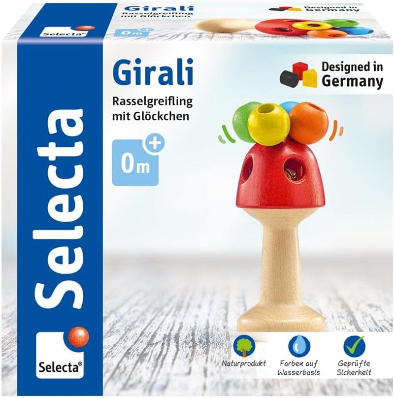 Selecta 61027 Girali, jucărie de prins, 10 cm Jucarii Bebe Naty Shop Titlu implicit