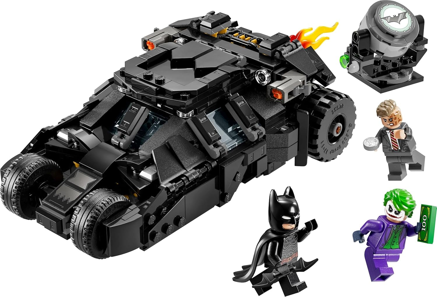 LEGO DC Batman: Batman Tumbler vs. Due Facce e Joker - Giocattolo da supereroe con Batmobile - Set da gioco con minifigure - Regalo per ragazzi e ragazze a partire da 8 anni 76303 Set da costruzione Besuche den LEGO-Store
