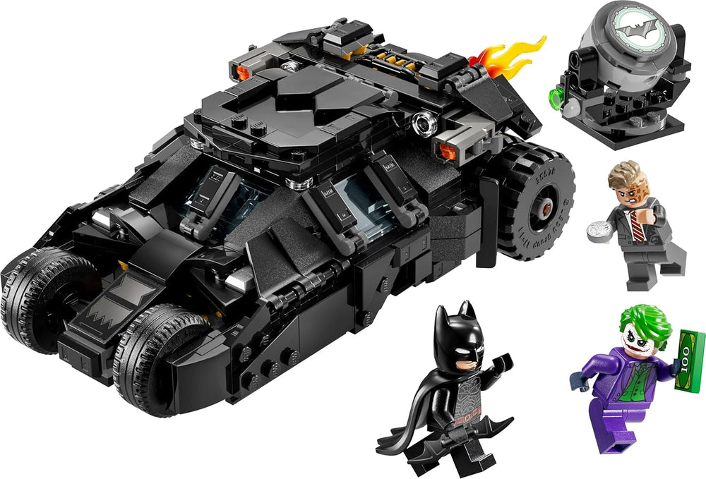 LEGO DC Batman: Batman Tumbler vs. Due Facce e Joker - Giocattolo da supereroe con Batmobile - Set da gioco con minifigure - Regalo per ragazzi e ragazze a partire da 8 anni 76303 Set da costruzione Besuche den LEGO-Store
