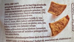 Pezzi di mela essiccata Kotanyi con cannella, 100% naturali, 9 x 40 grammi Prodotti disidratati Naty Shop