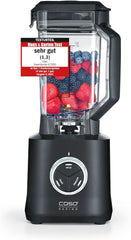 CASO Powerblender B 2000 - Robot da cucina professionale, 30.000 giri/min, 2000 Watt, miscelatore Tritan-Mix (2 L), Bpa-Frei, Pulse-, Shake-, Smoothie-Funktion, 8-Fach Messer-System Mit Titanbeschichtung Kitchen Naty Shop