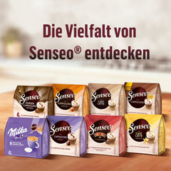 Senseo Pads Probierbox 5 Sorten, Vielfaltspaket, 5 x 16 Getränke, 80 Kaffeepads