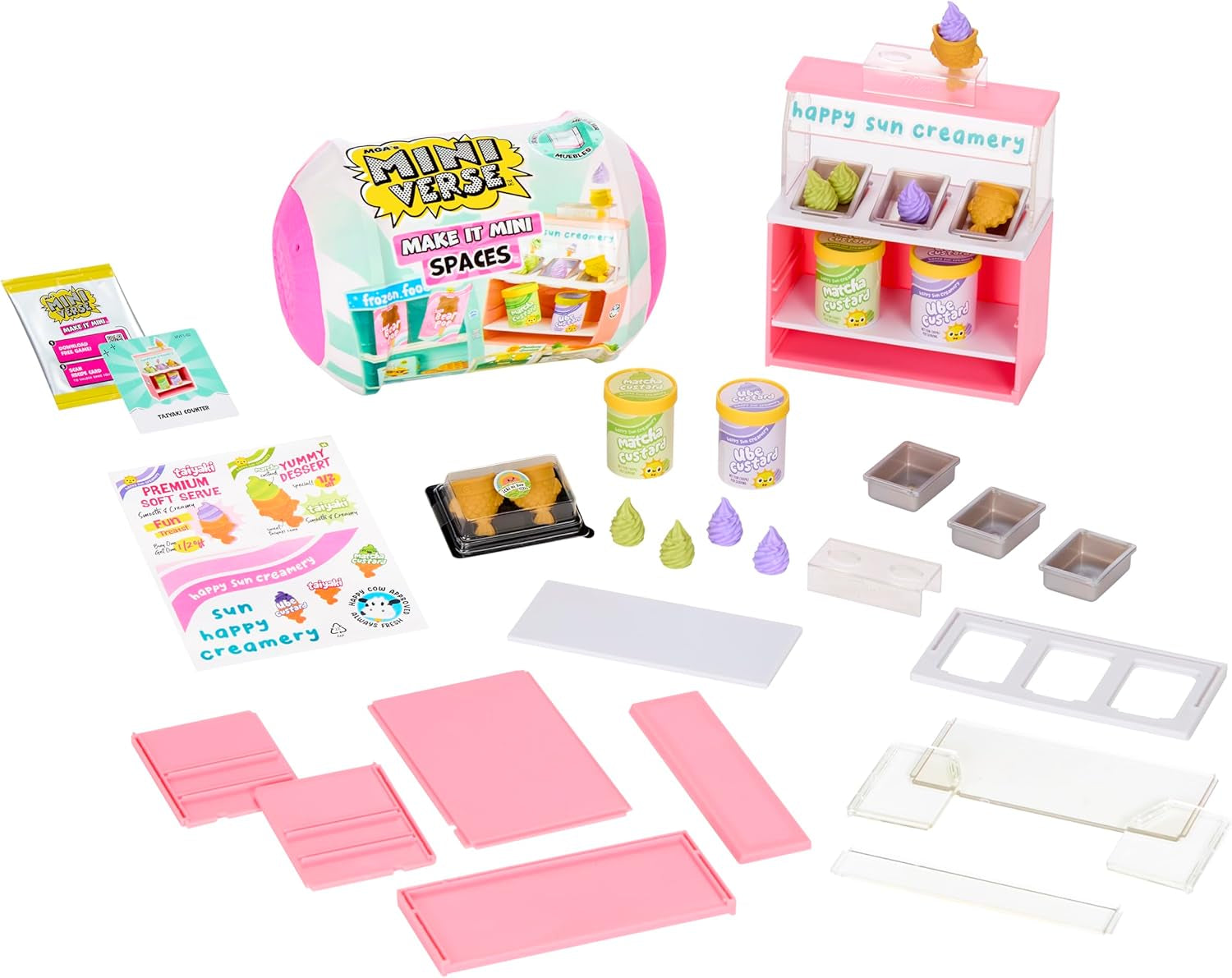 MGA's Miniverse Make It Mini Spaces Greenhouse – BAU-Set, Individuell Gestalten, Bastelei, Für Sammler & Kinder ab 8 Jahren