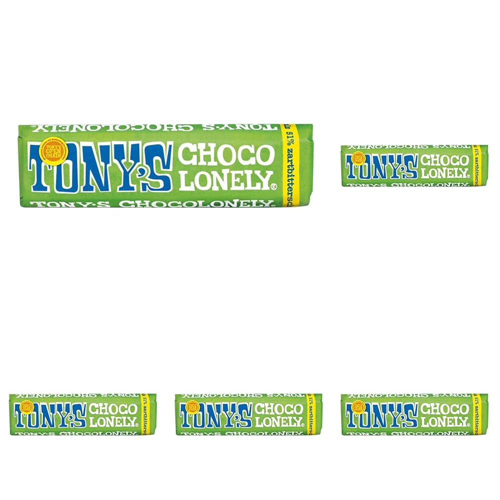 Tony's Chocolonely, cioccolato al latte con caramello e sale marino 47g