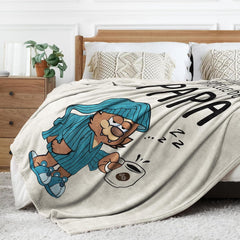 Coperta in flanella Juratar per papà - regalo per compleanno, festa del papà e Natale - 152 X 130 cm Letti e coperte Besuche den Juratar-Store