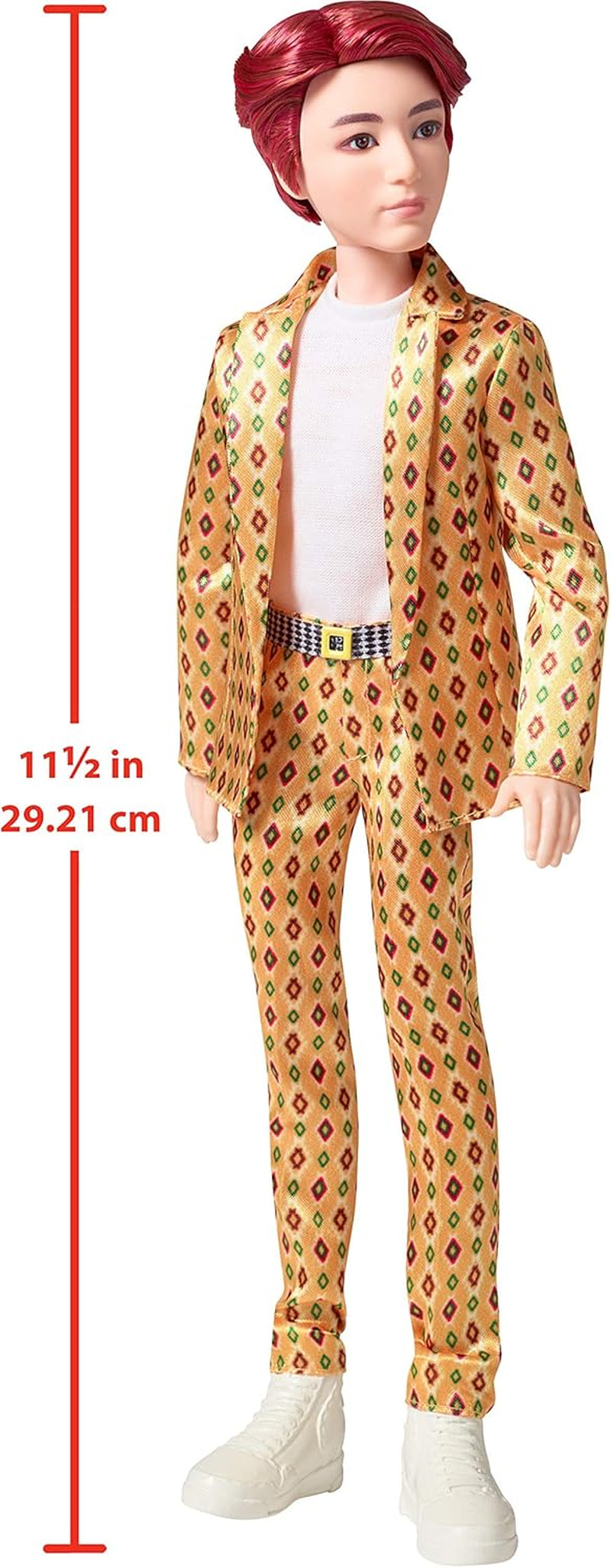 Mattel GKC87 BTS Idol Păpușa Jungkook, Jucărie de Colecție K-Pop Merch