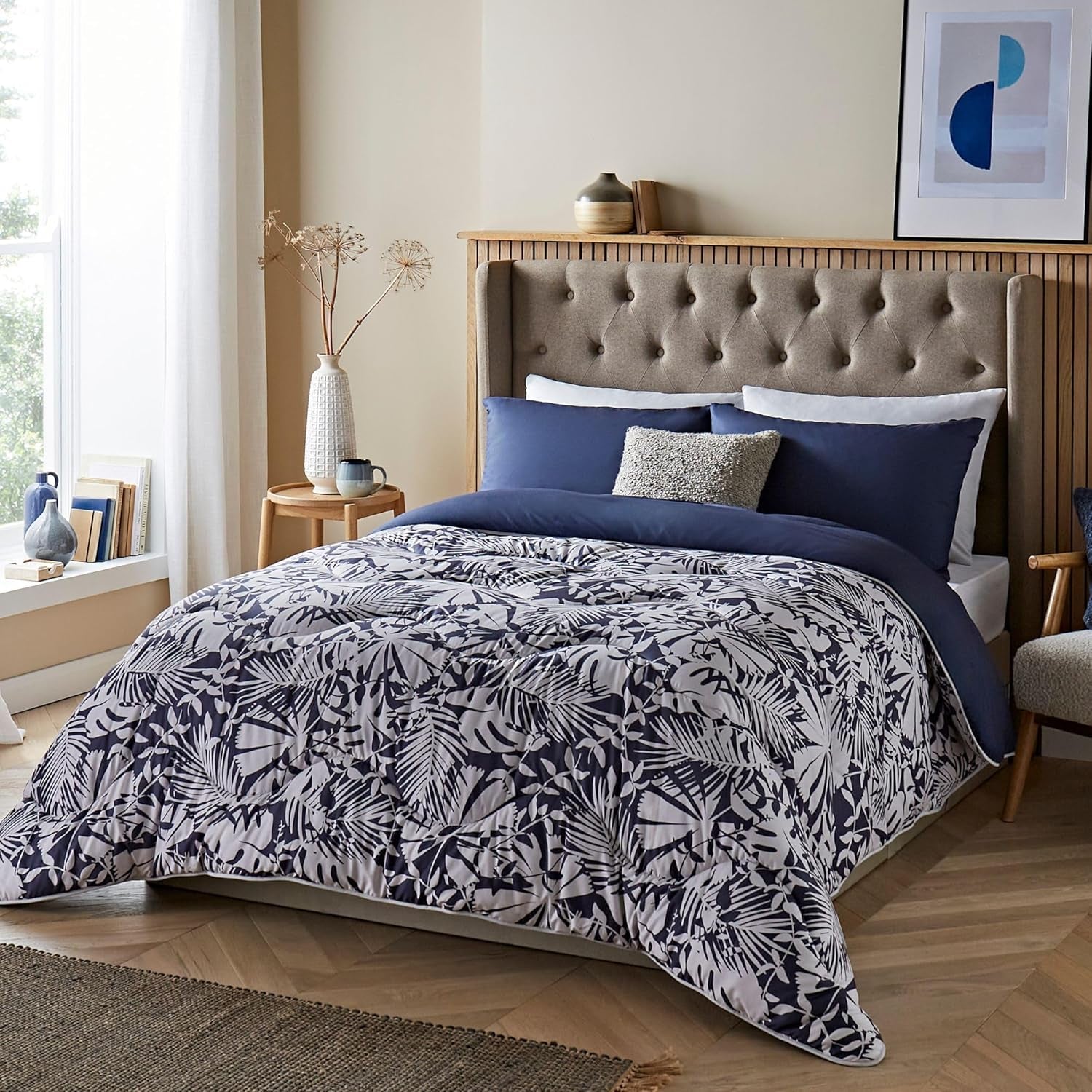 Night Lark accogliente coperta in pile Sherpa, classico tartan rosso, 9 Tog, lussuosa, soffice, spessa e reversibile, perfetta per divano, letto, divano. Anallergico, lavabile in lavatrice, Misure: Letti e Coperte Notte Lark Winter Palme Letto matrimoniale