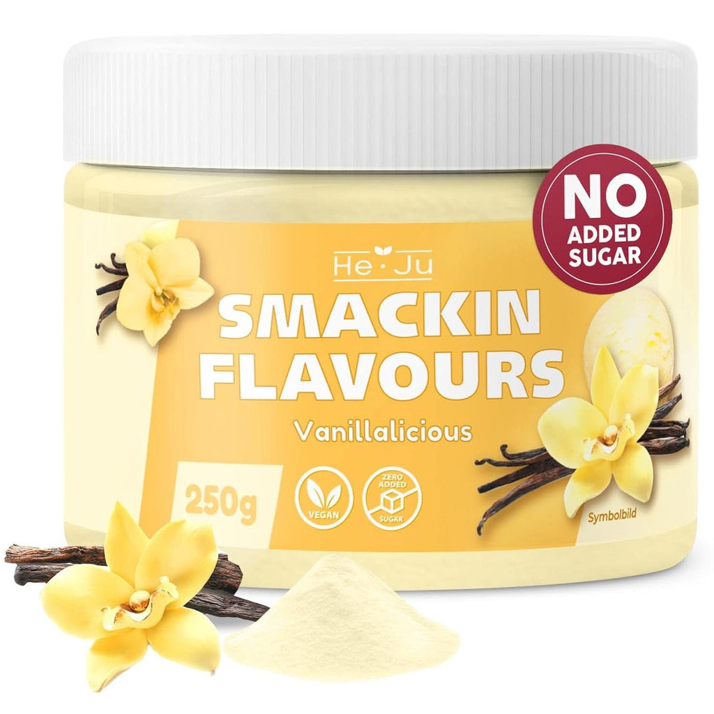 He-Ju, Pudră cu aromă de vanilie, 250 grame Arome Naty Shop