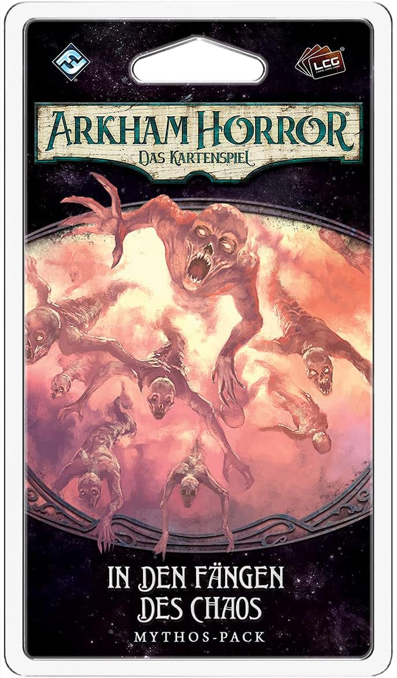 Fantasy Flight Games, Arkham Horror: LCG, Gioco base, Gioco per esperti, Gioco di carte, 1-4 giocatori, Età 14+, 45+ minuti, Tedesco, Multicolor, Colorato