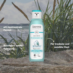 Lavera Care Basis Sensitiv 2 in 1, Shampoo e gel doccia con aloe vera biologica e cheratina vegetale, 250 ml Doccia e bagno Naty Shop