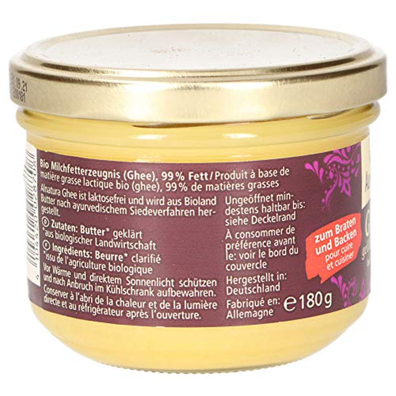 Ghee biologico, 180 g