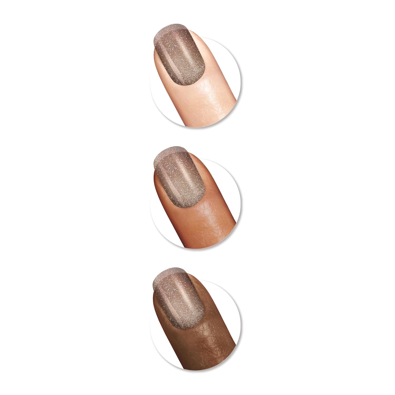 Smalto per unghie Insta-Dri Holo-Glow, facile da usare, di lunga durata, bellissimi colori, facile da applicare, senza scheggiature, 19 ml