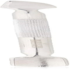 Împingător de cuticule și curățător de unghii, instrument profesional pentru manichiură/pedichiură, cu capete duble, oțel inoxidabil, perfect pentru cuticulele crescute excesiv, curăță sub/în jurul unghiei, îndepărtează oja