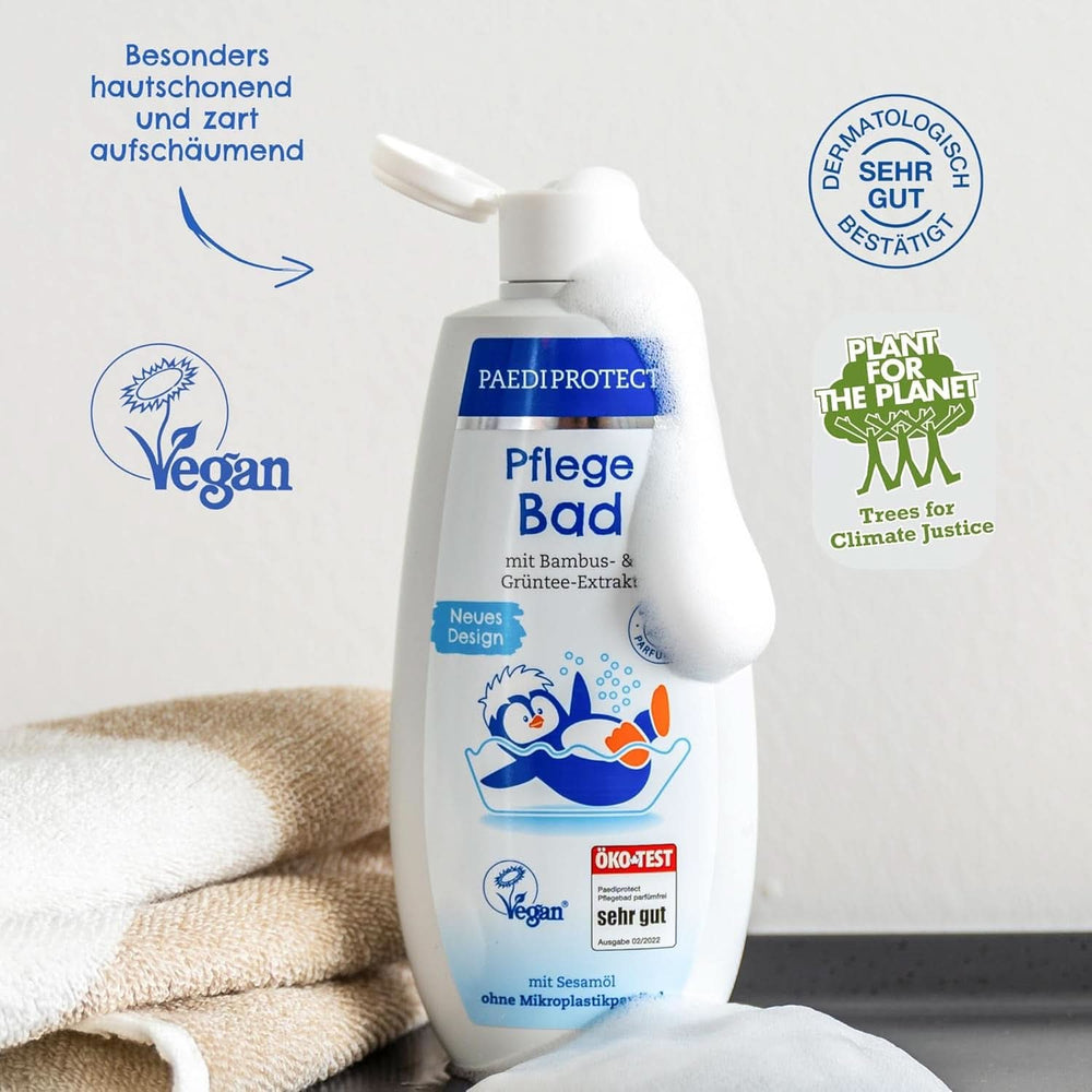 PAEDIPROTECT additivo per il bagno 250 ml, senza profumo e microplastiche Naty Shop Mamma e Bambino