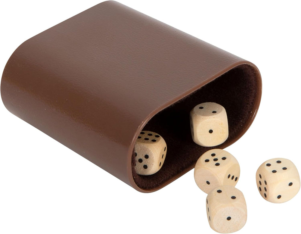 Collezione di giochi Small Foot, 7 giochi classici in legno, giochi da tavolo per tutta la famiglia, dai 6 anni in su, 12322