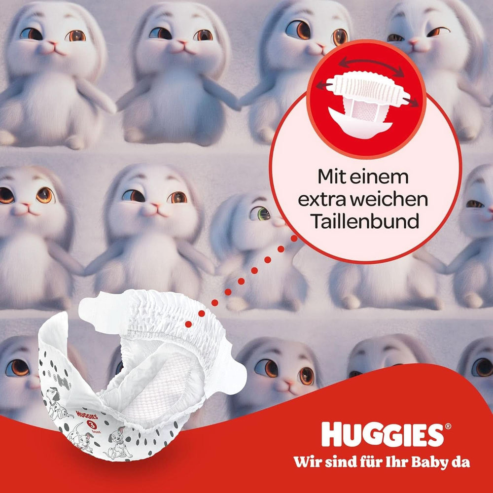Pannolini Huggies Ultra Comfort Disney Baby Taglia 4 Confezione Mensile 150 Pezzi (3 x 50) Mamma e Bambino Naty Shop