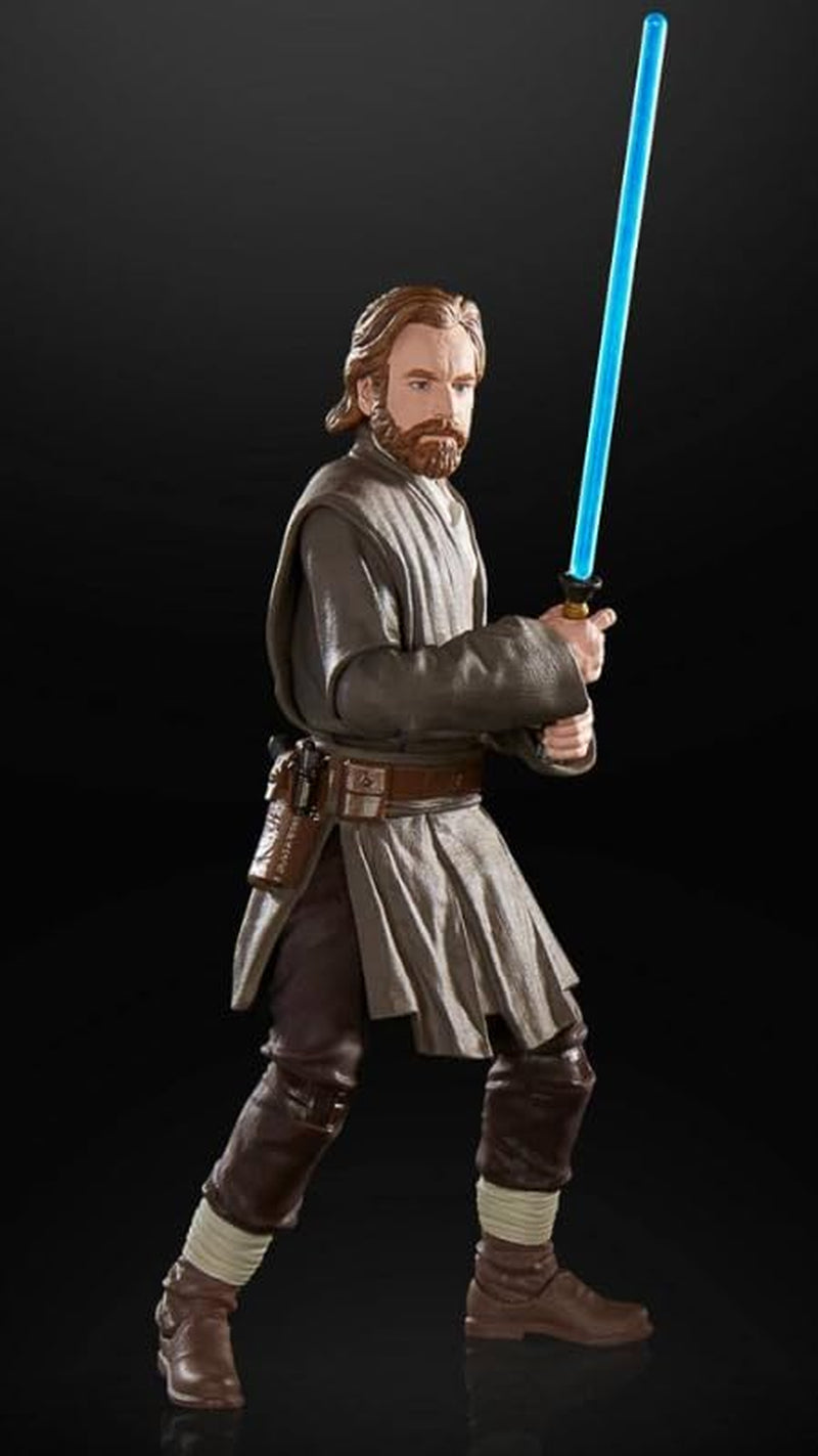Star Wars Hasbro Star WarBlack Series Obi-Wan Kenobi (Jabiim), Action Figure Grande 15 Cm Obi-Wan Kenobi, Multi, F7098 Action figures Naty Shop