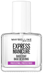 Smalto per unghie Maybelline New York, base trasparente, base super resistente e protettiva, 12 ml