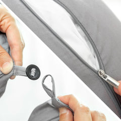 Innovagoods - Cuscino allattamento multifunzionale, Design ergonomico per il relax di mamma e bambino, Regolabile in diverse posizioni, Lavabile, Colorato, Polycotone Accessori Alimentazione e Allattamento Baby Naty Shop