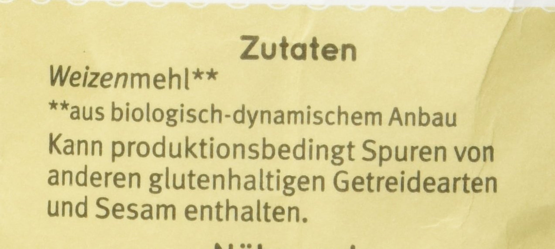 Farina di grano tenero tipo Hof 550 Demeter, 1 kg