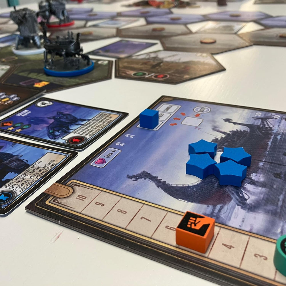 Feuerland Spiele 31025 Gioco da tavolo Expeditions, toni della terra