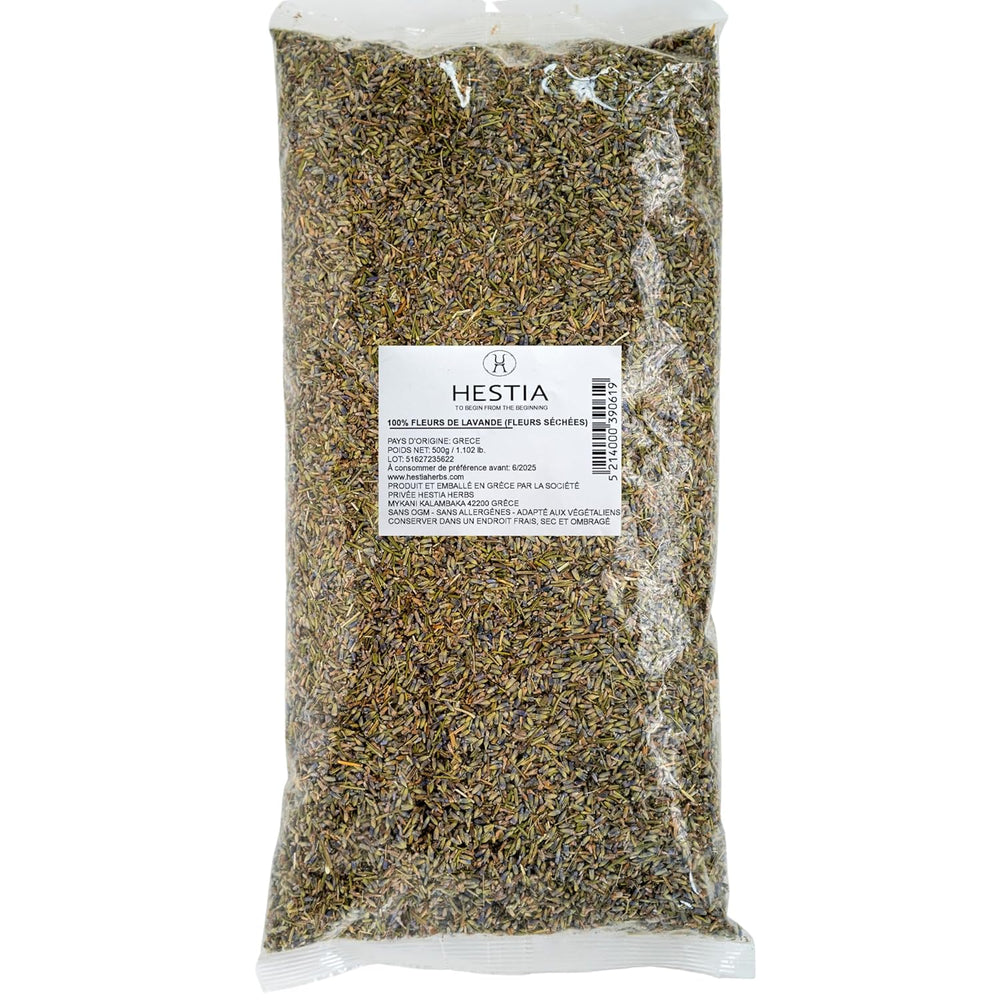 Hestia Herbs Griechischer getrechtenter Origano 500 g, senza allergeni – vegano – senza GVO