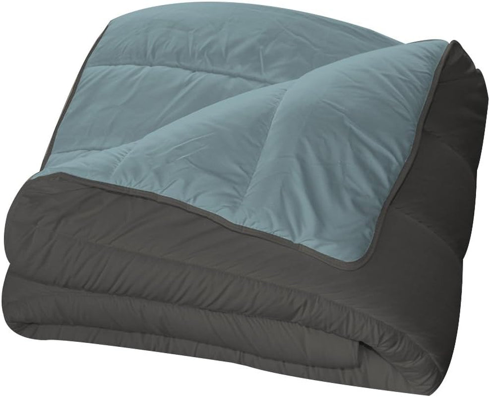 Trapunta reversibile bicolore Bleu Câlin per 2 persone, microfibra, bordeaux/pepe, 220X240 cm Trapunte e trapunte Naty Shop Grafite/Ghiaccio 220 X 240 Cm