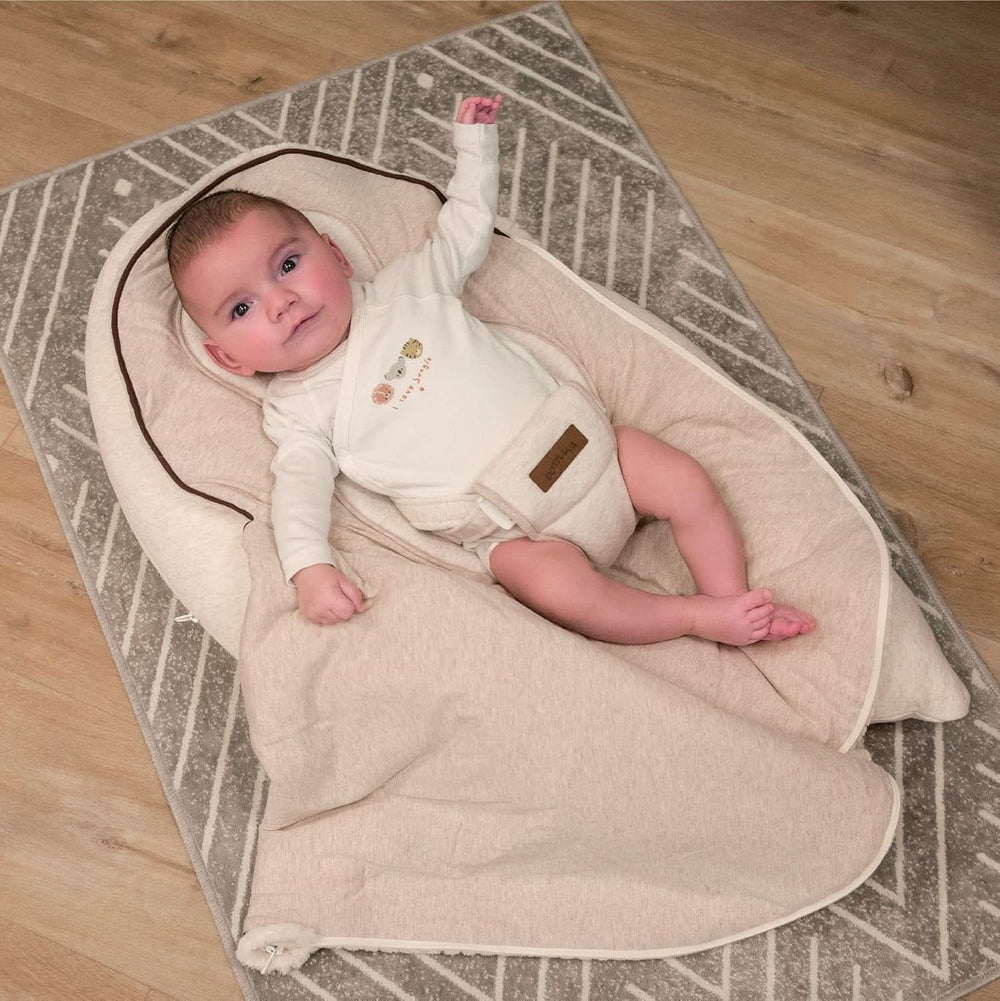 Cuscino da allattamento multifunzionale, 4 in 1, Soft Nova, beige, cuscino singolo: 202 cm, poltrona, 40 X 75 X 22 cm Accessori Alimentazione e Allattamento Bebe Naty Shop