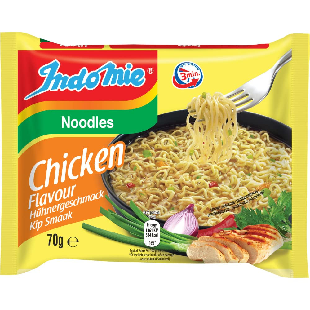 INDOMIE - Noodles istantanei Mi Goreng - Confezione multipla (40 x 80g)