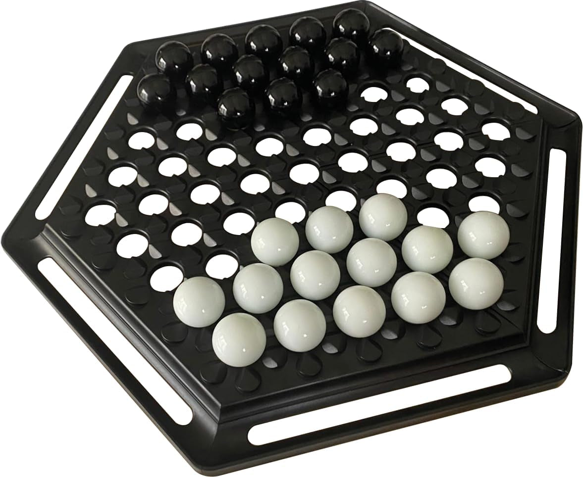 Asmodee, Abalone, Gioco per famiglie, Gioco di strategia, 2 giocatori, Età 7+, 20+ Minuti, Tedesco