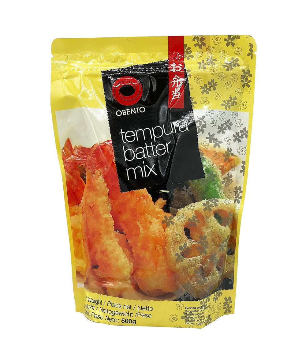 Tempura Batter Mix Tempura Back-Frittiermischung, 500 grammi Mix per cuocere e cuocere Naty Shop