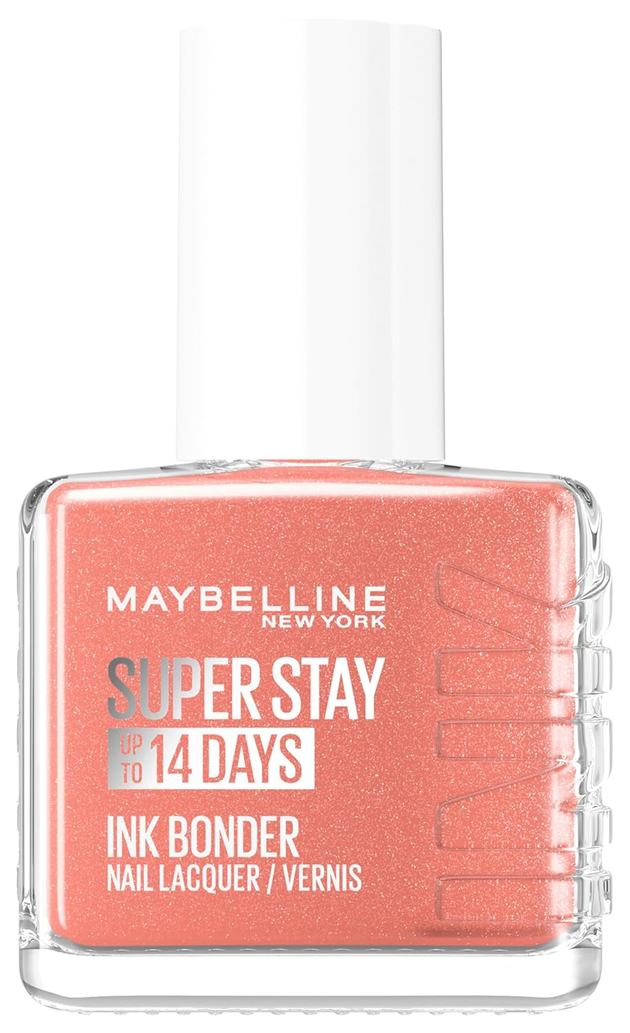 Maybelline New York Super Stay Ink Bonder 019 Golden Brown - smalto a lunga tenuta per unghie forti e colore intenso, 12,3 ml